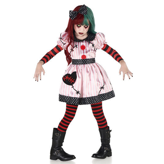 Fato de Boneca de Trapo Sinistra para menina