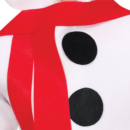 Fato de Boneco de neve Branco infantil