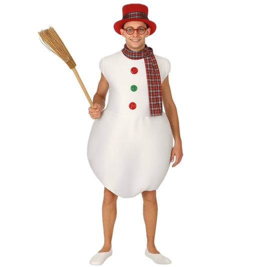 Fato de Boneco de Neve com Bola para adulto