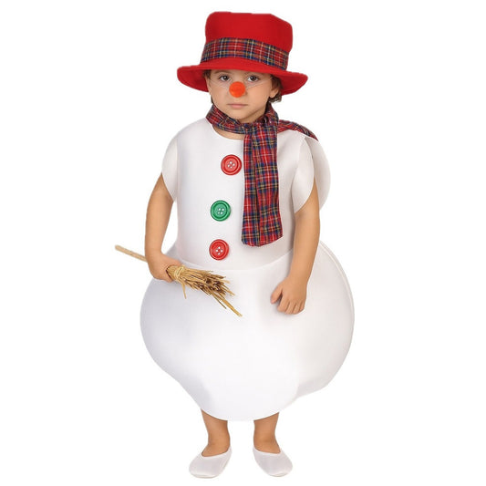 Fato de Boneco de Neve com Bola para criança