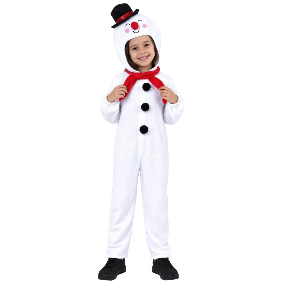 Fato de Boneco de neve infantil