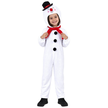 Fato de Boneco de neve infantil