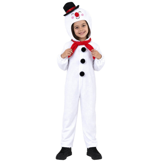 Fato de Boneco de neve infantil