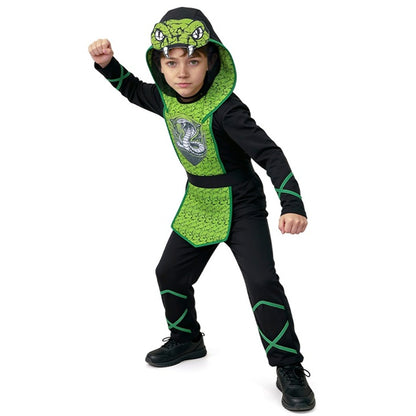 Fato de Ninja Cobra para criança