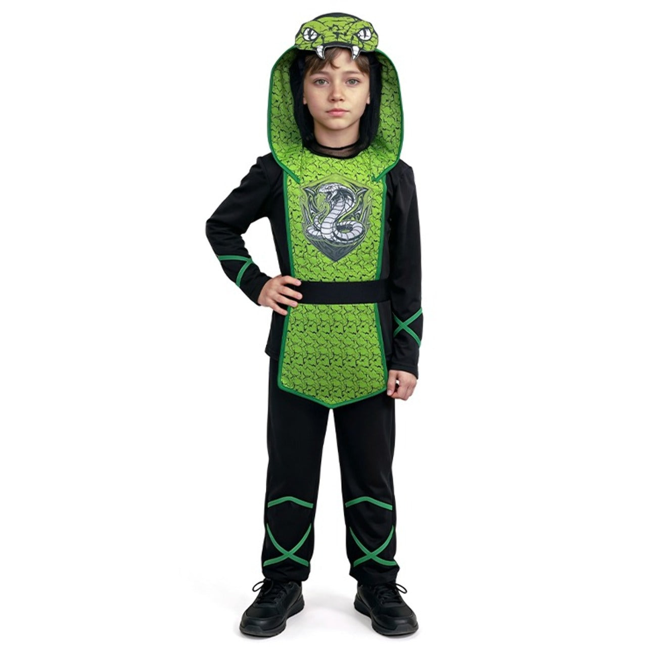 Fato de Ninja Cobra para criança