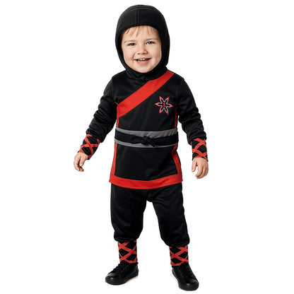 Fato de Ninja Negro para bebé