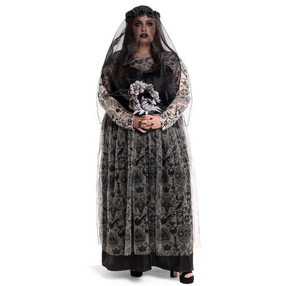 Fato de Noiva Cadáver Plus para mulher 