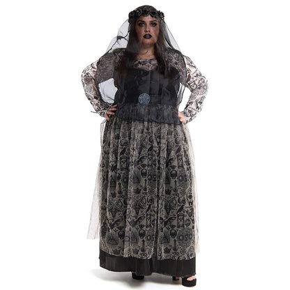 Fato de Noiva Cadáver Plus para mulher 