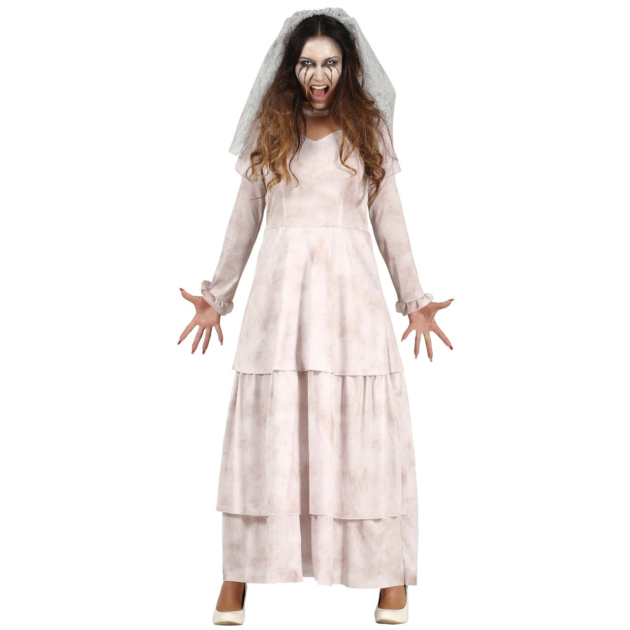 Fato de Noiva Fantasma Eco para mulher