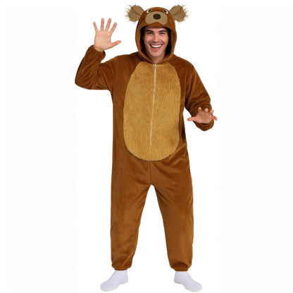Fato de Urso Grizzly para adulto