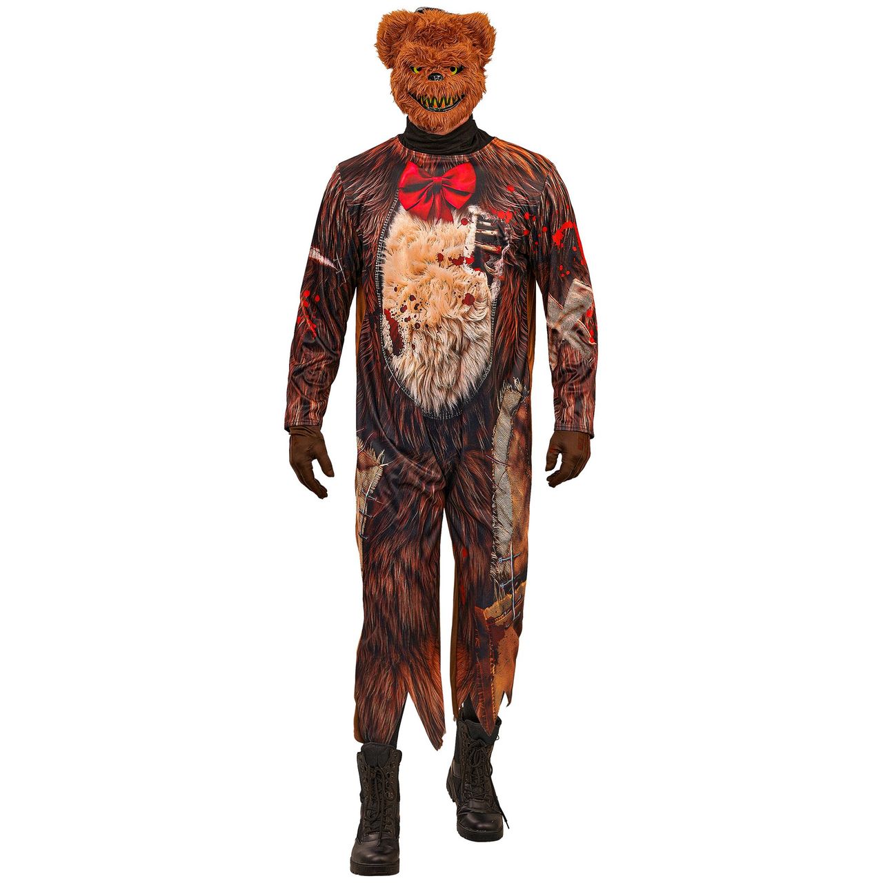Fato de Urso Assassino Zombie para adulto