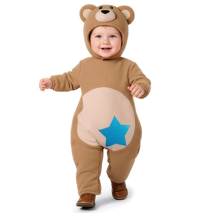 Fato de Urso Estrela para bebé