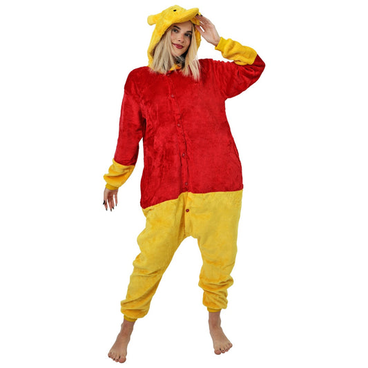 Fato de Urso Winnie para adulto