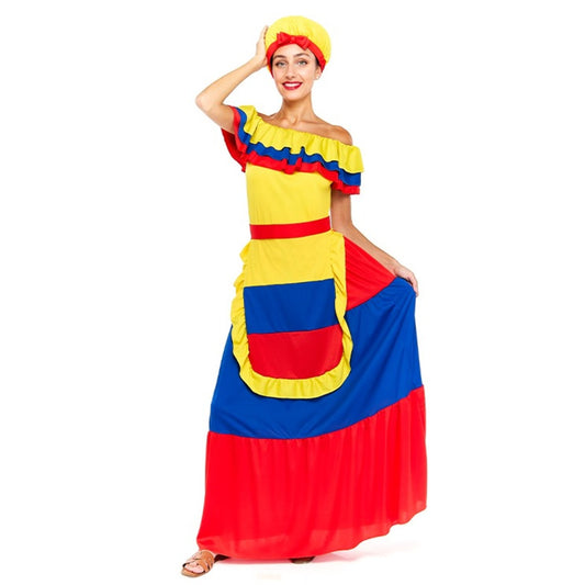 Fato de Palenquera para mulher