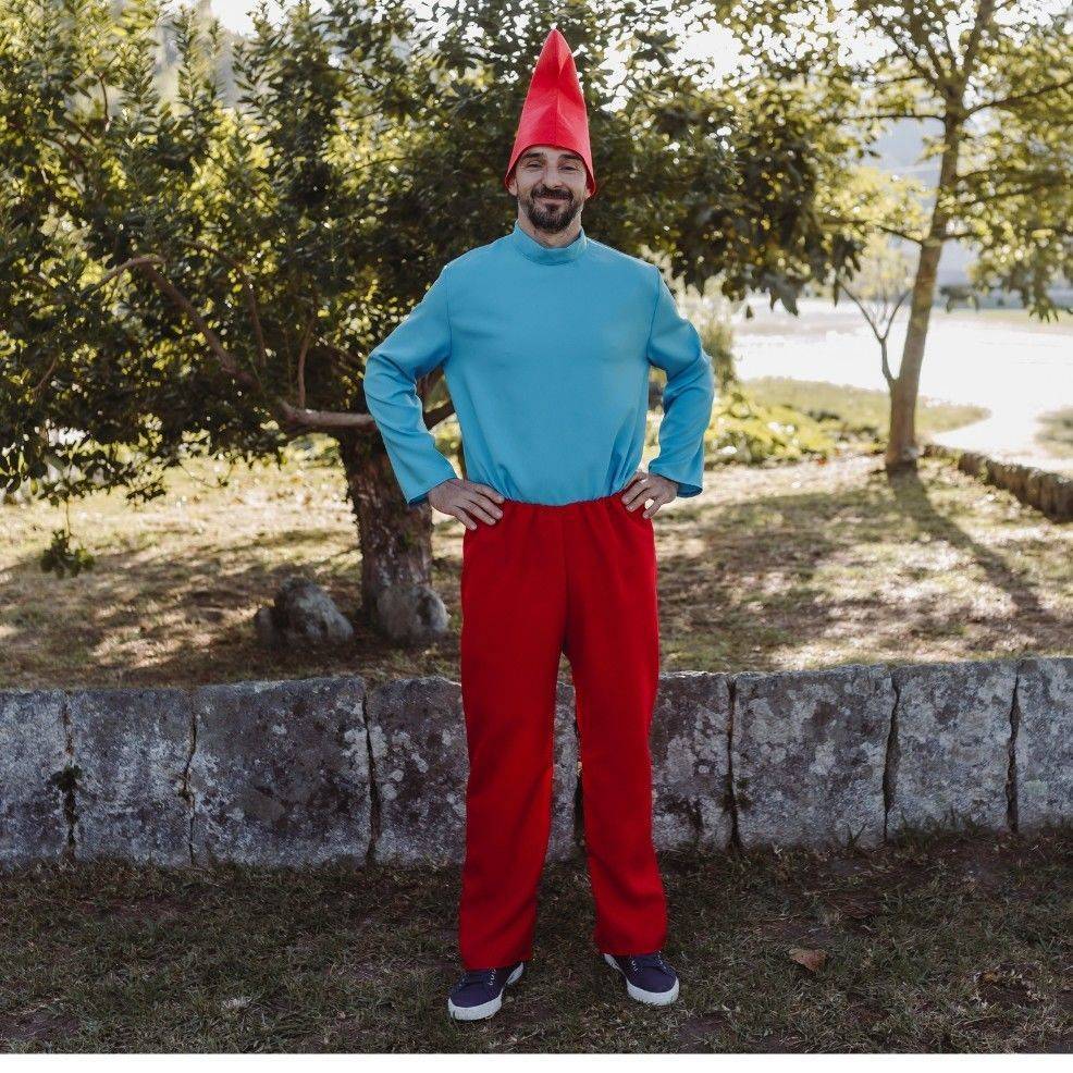 Fato de Pai Duende Clássico para adulto