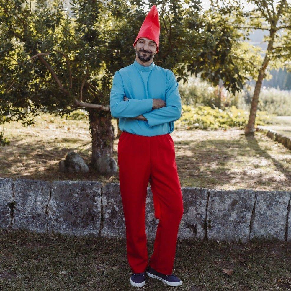 Fato de Pai Duende Clássico para adulto