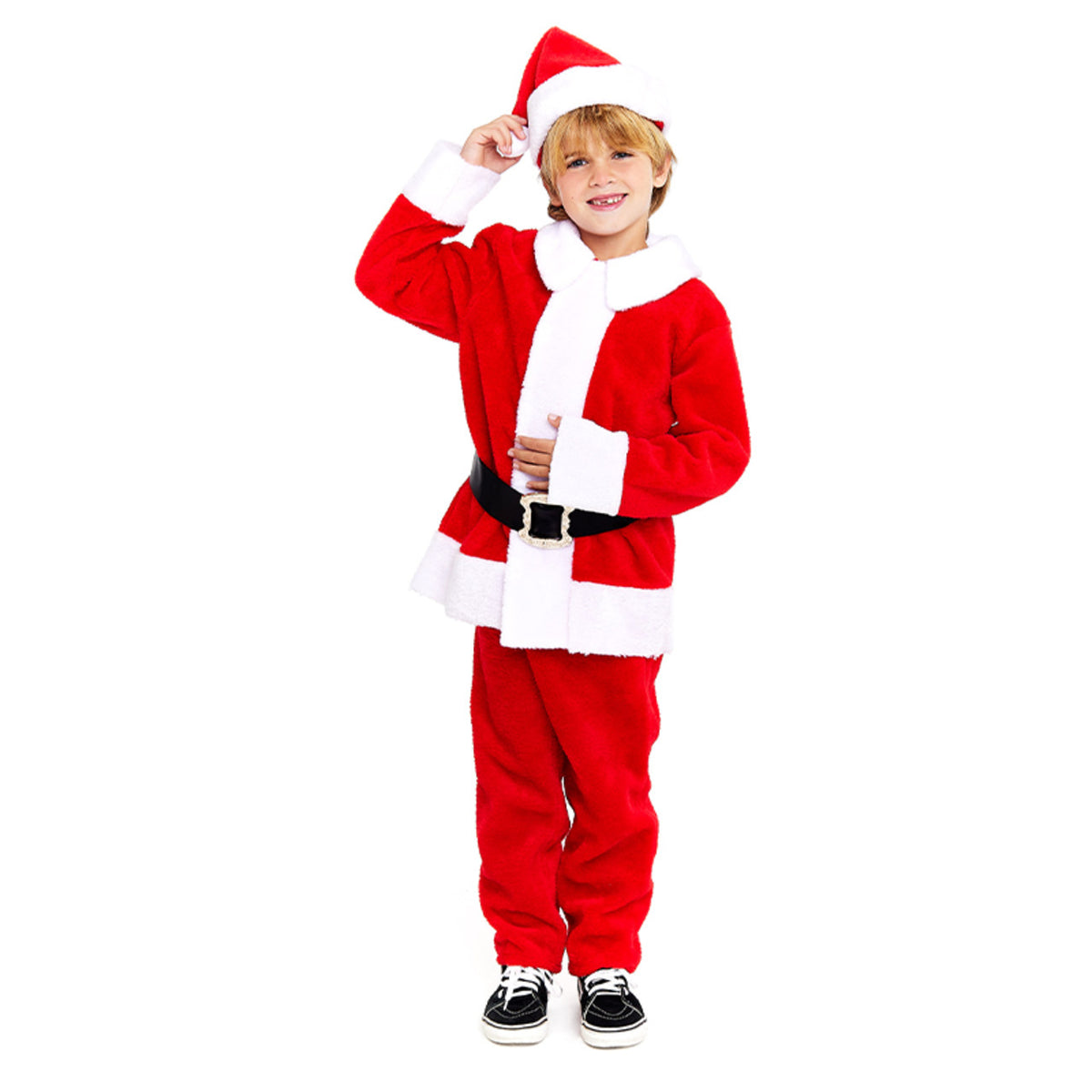 Fato de Pai Natal Premium para menino