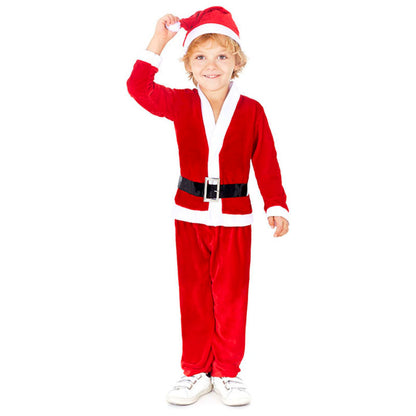 Fato de Pai Natal Vermelho Eco para bebé