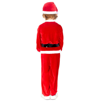 Fato de Pai Natal Vermelho Eco para bebé