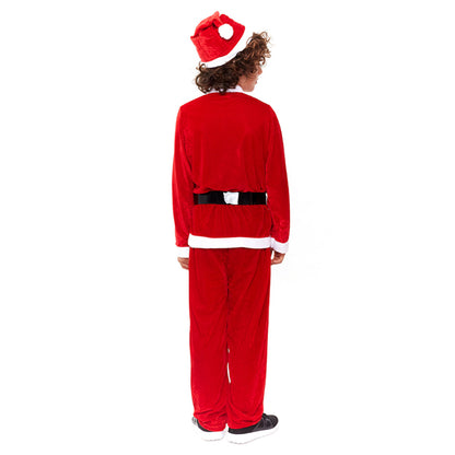 Fato de Pai Natal Vermelho Eco para menino