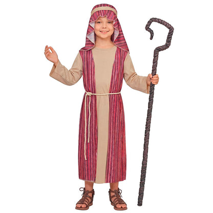 Fato de Pastor Hebreu Roxo infantil