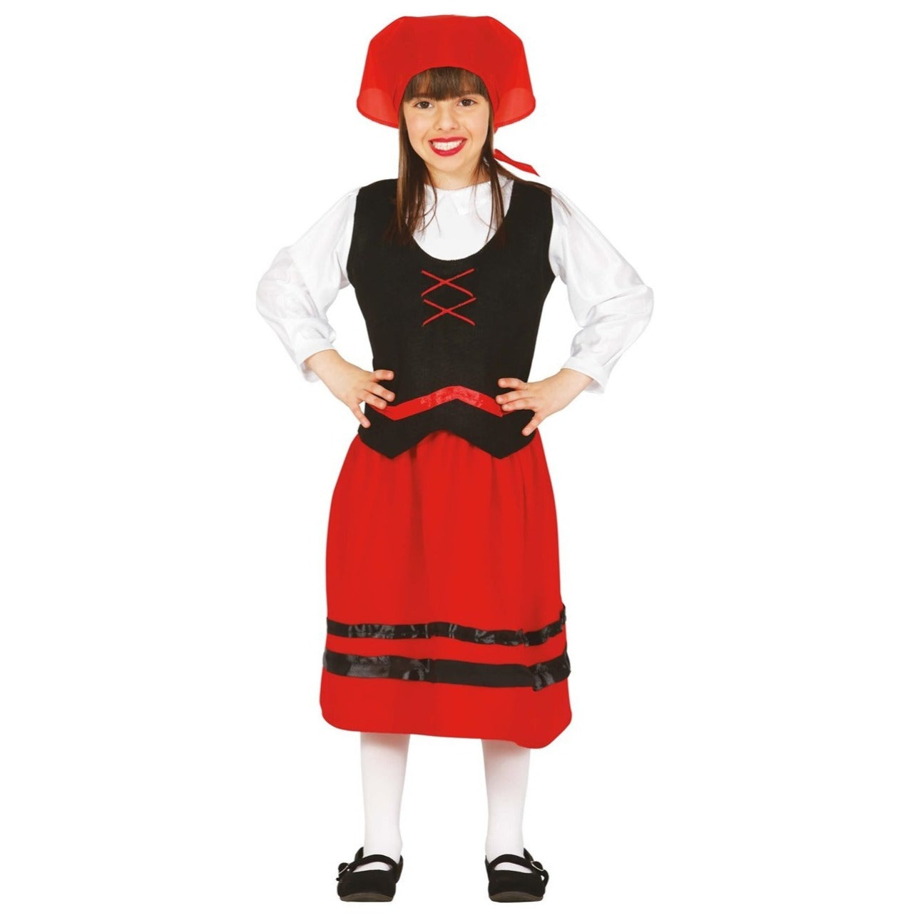 Fato de Pastora Galega Clássica para menina