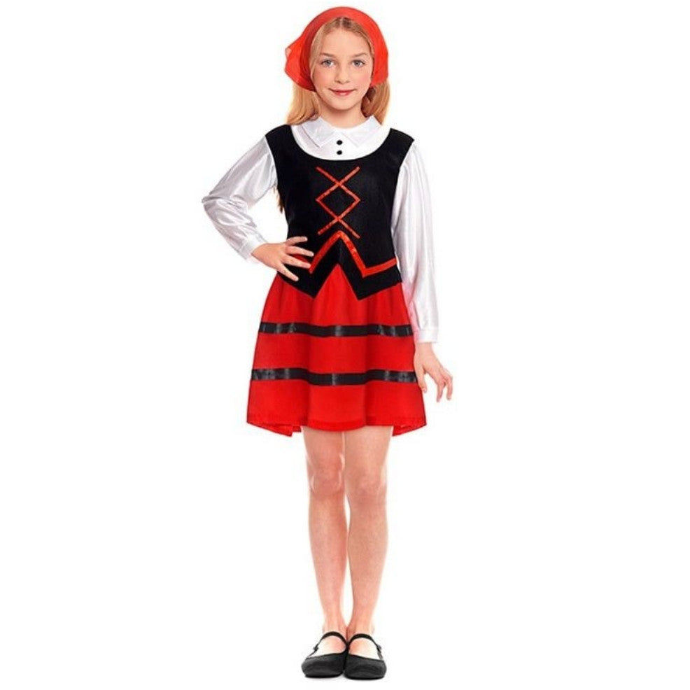 Fato de Pastora Galega Curto para menina