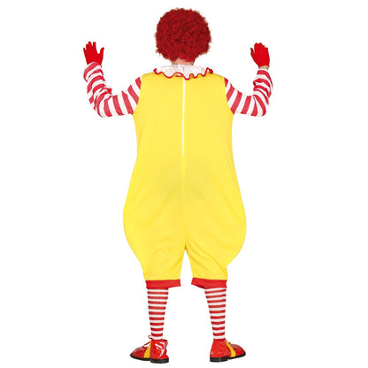 Fato de Palhaço Burger Killer para adulto