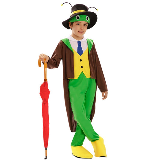 Fato de Grilo Falante Divertido para menino