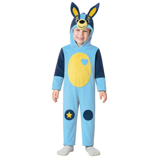 Fato de Cão Azul Bluey infantil