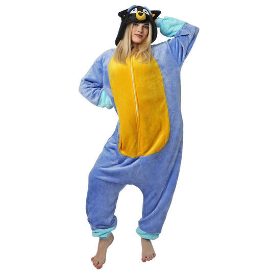 Fato de Cão Bluey para adulto 