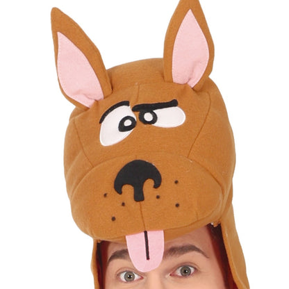 Fato de Cão Castanho Scooby para adulto