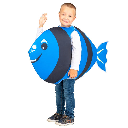 Fato de Peixe Dory Azul Infantil