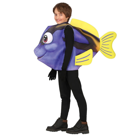 Fato de peixe Dory infantil