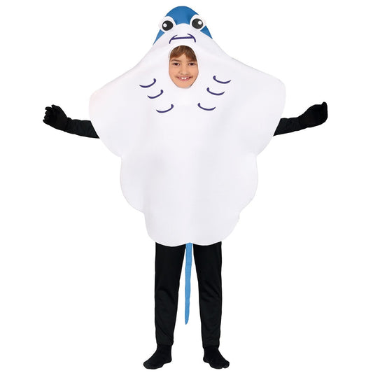 Fato de Peixe Raia Manta Infantil