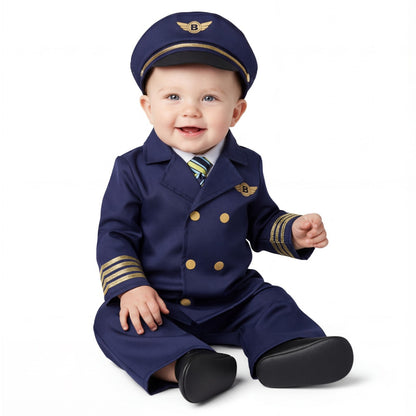 Fato de Piloto de Avião para bebé