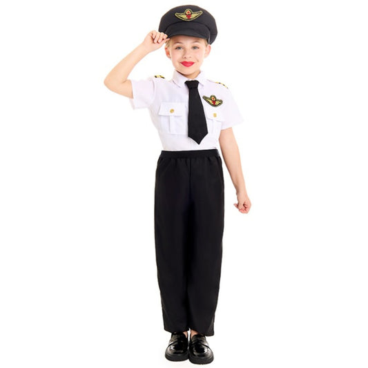 Fato de Piloto de Avião infantil