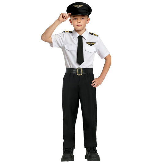 Fato de Piloto de Avião para criança