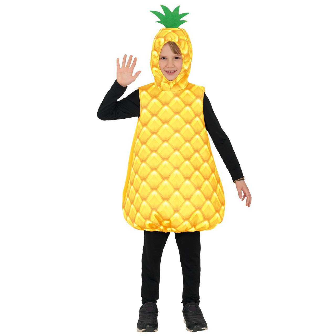 Fato de Ananás Amarelo infantil