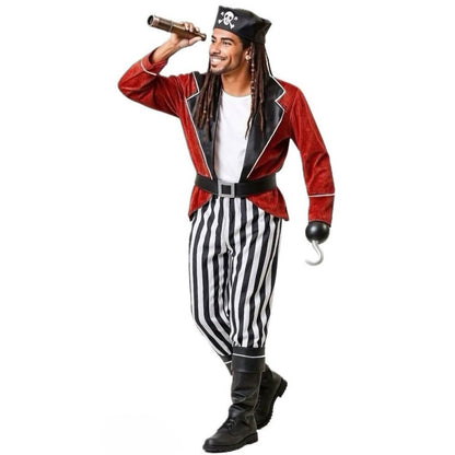 Fato de Pirata Aventureiro para homem