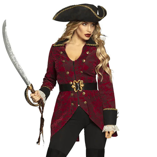 Fato de Pirata Luxury para mulher