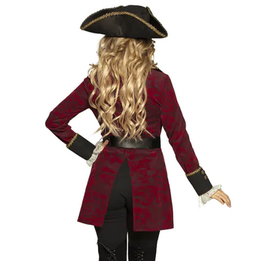 Fato de Pirata Luxury para mulher