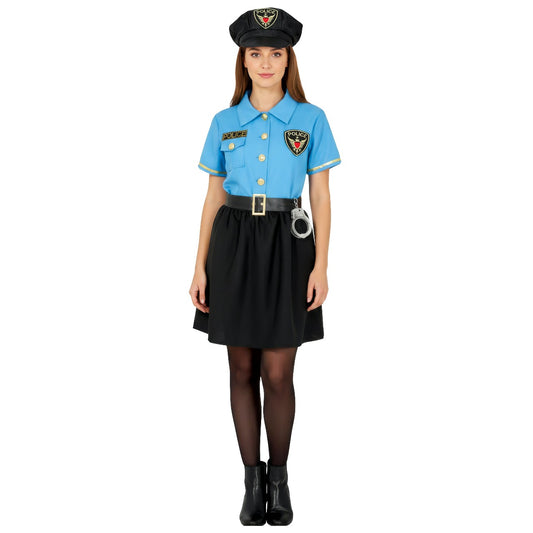 Fato de Polícia Oficial Azul para mulher