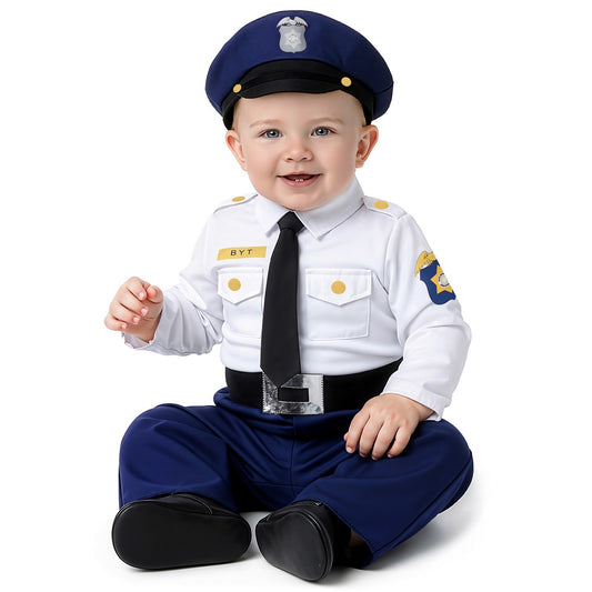 Fato de Polícia Uniforme para bebé
