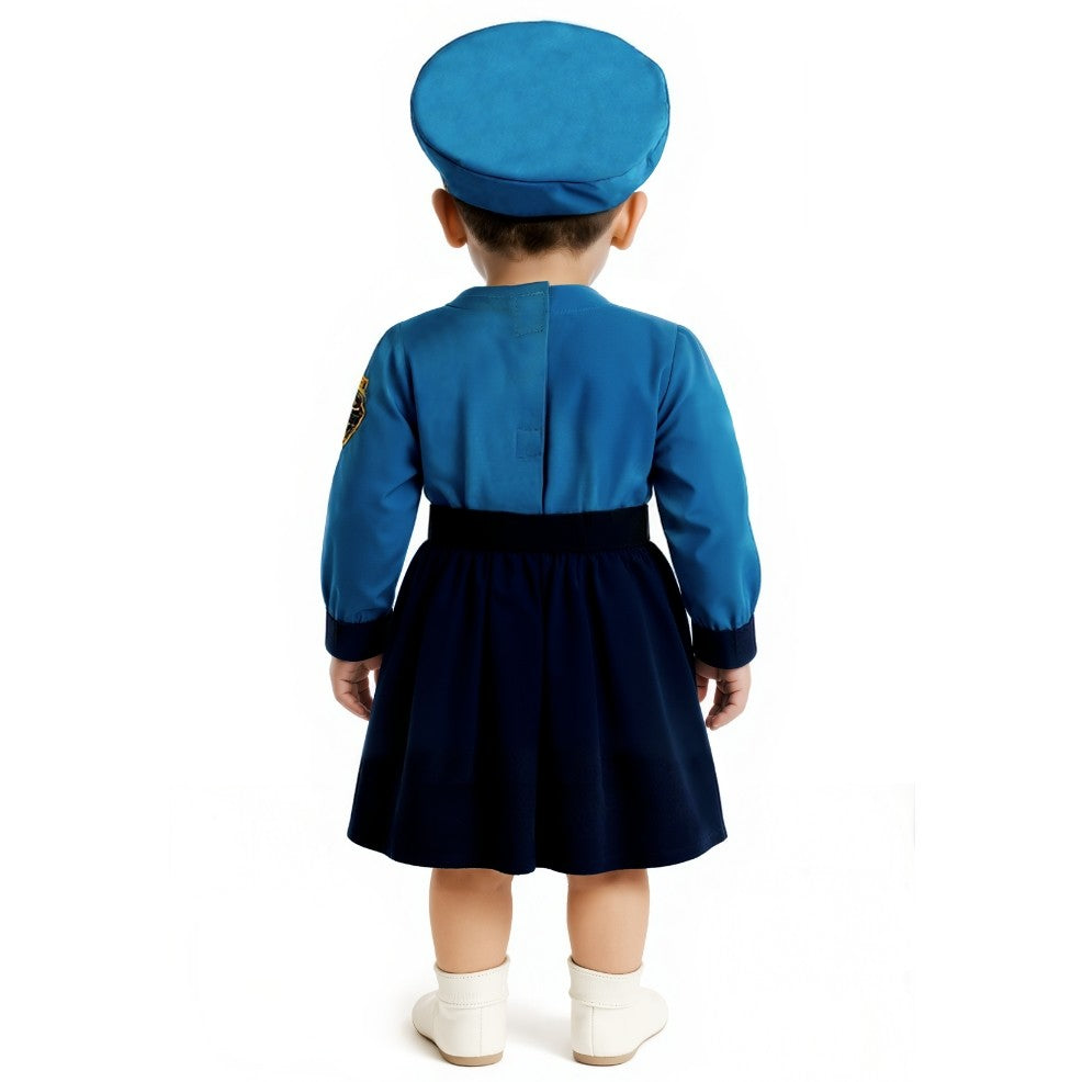 Fato de Polícia Vestido para bebé 