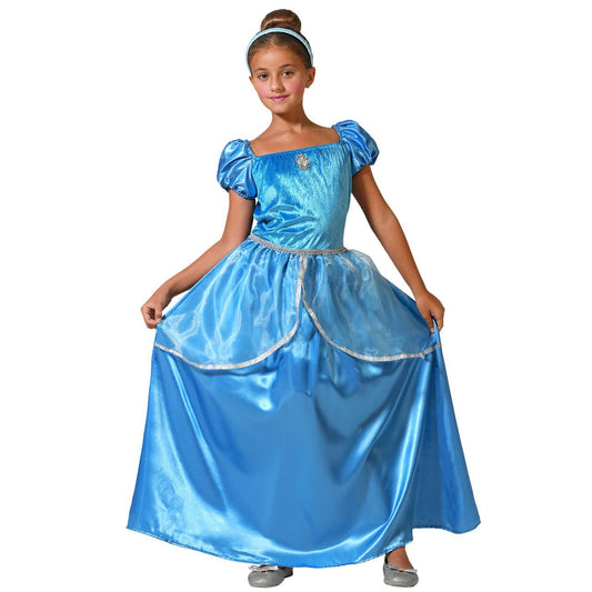 Fato de Princesa Azul para menina