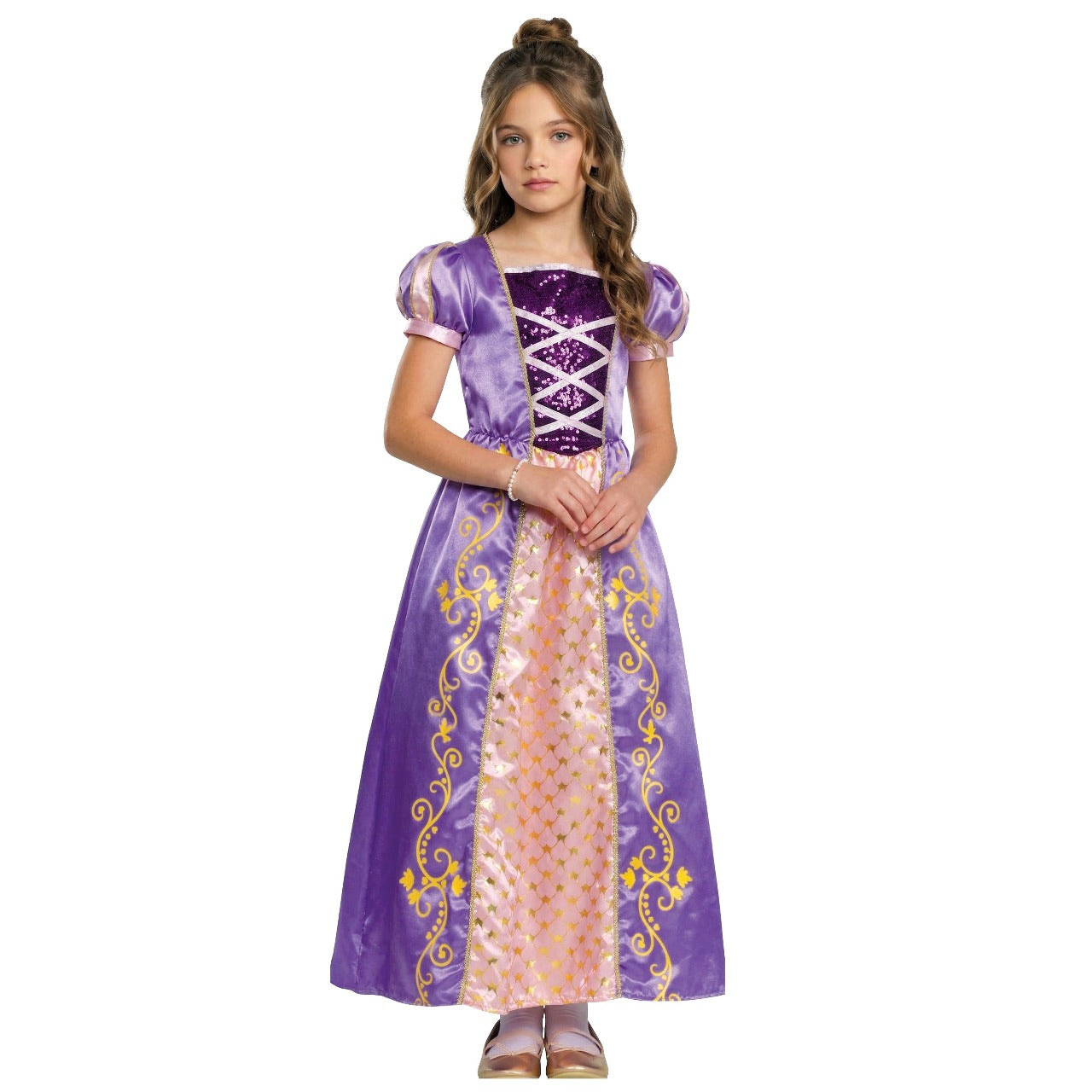 Fato de Princesa Enredados para menina