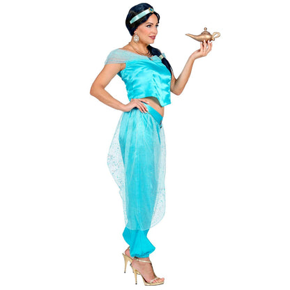 Fato de Princesa Jasmín Deluxe para mulher 