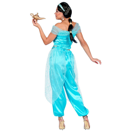 Fato de Princesa Jasmín Deluxe para mulher