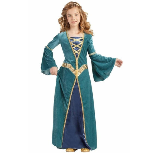 Fato de Princesa Medieval Aisha para menina